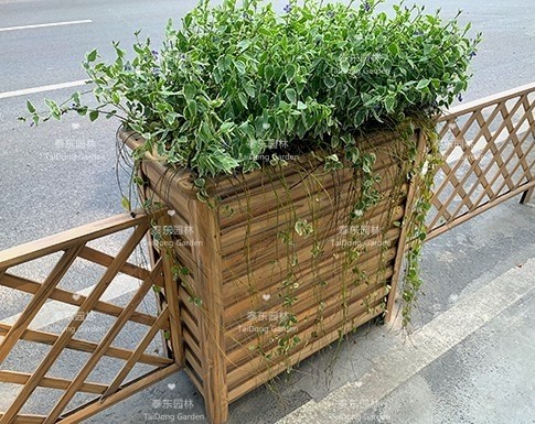 實(shí)木花箱